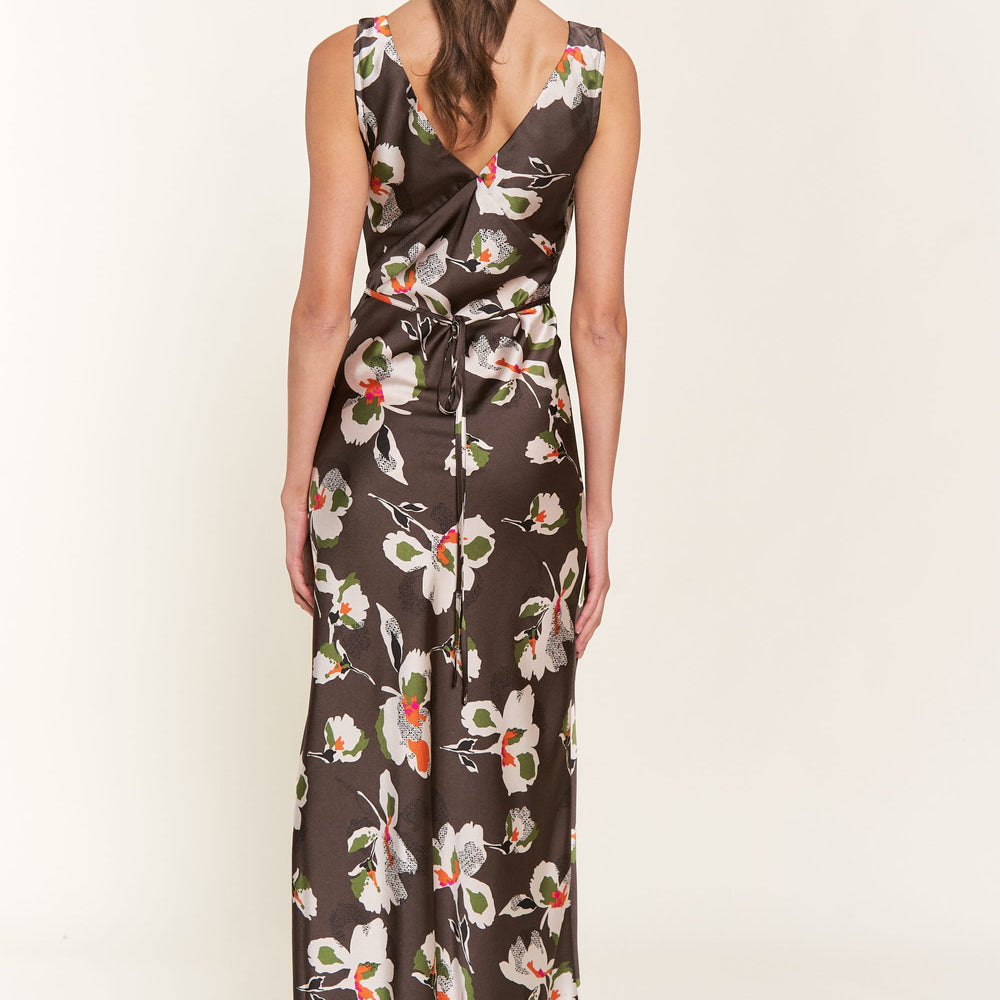 
                      
                        Mocha Flower Maxi Dress
                      
                    