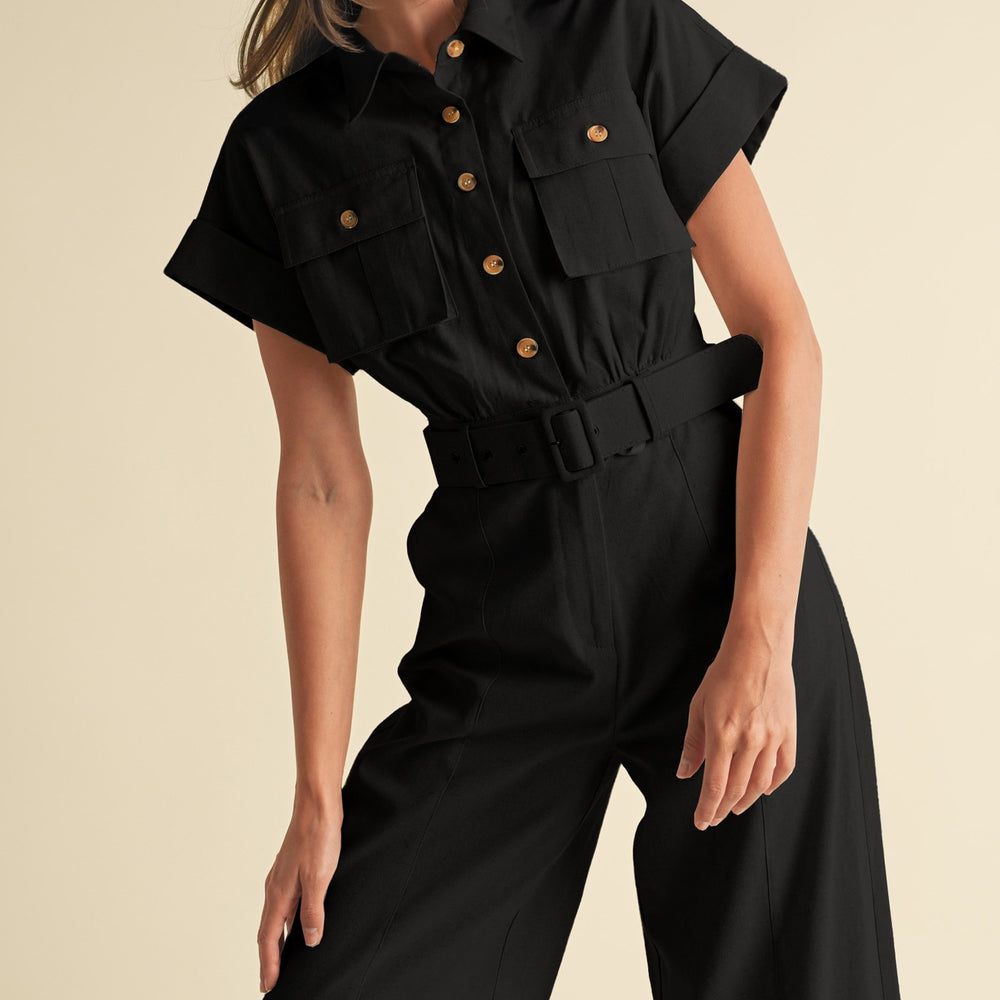 
                      
                        Short Sleeve Jumpsuit
                      
                    