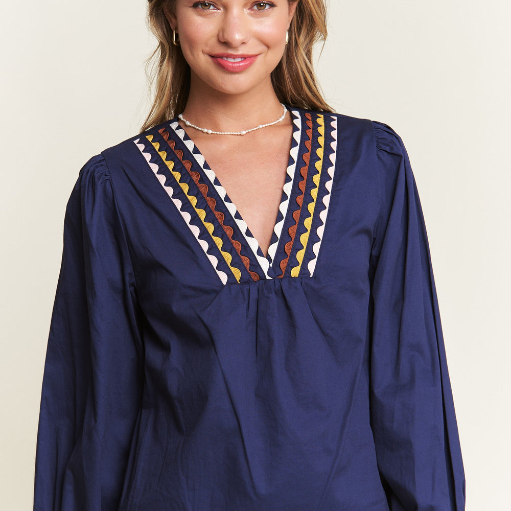 Color Trim Top