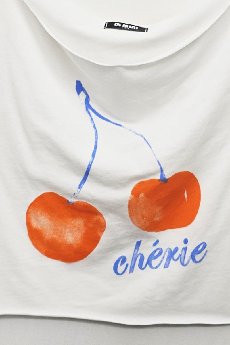 Big Cherie Graphic Cotton Top