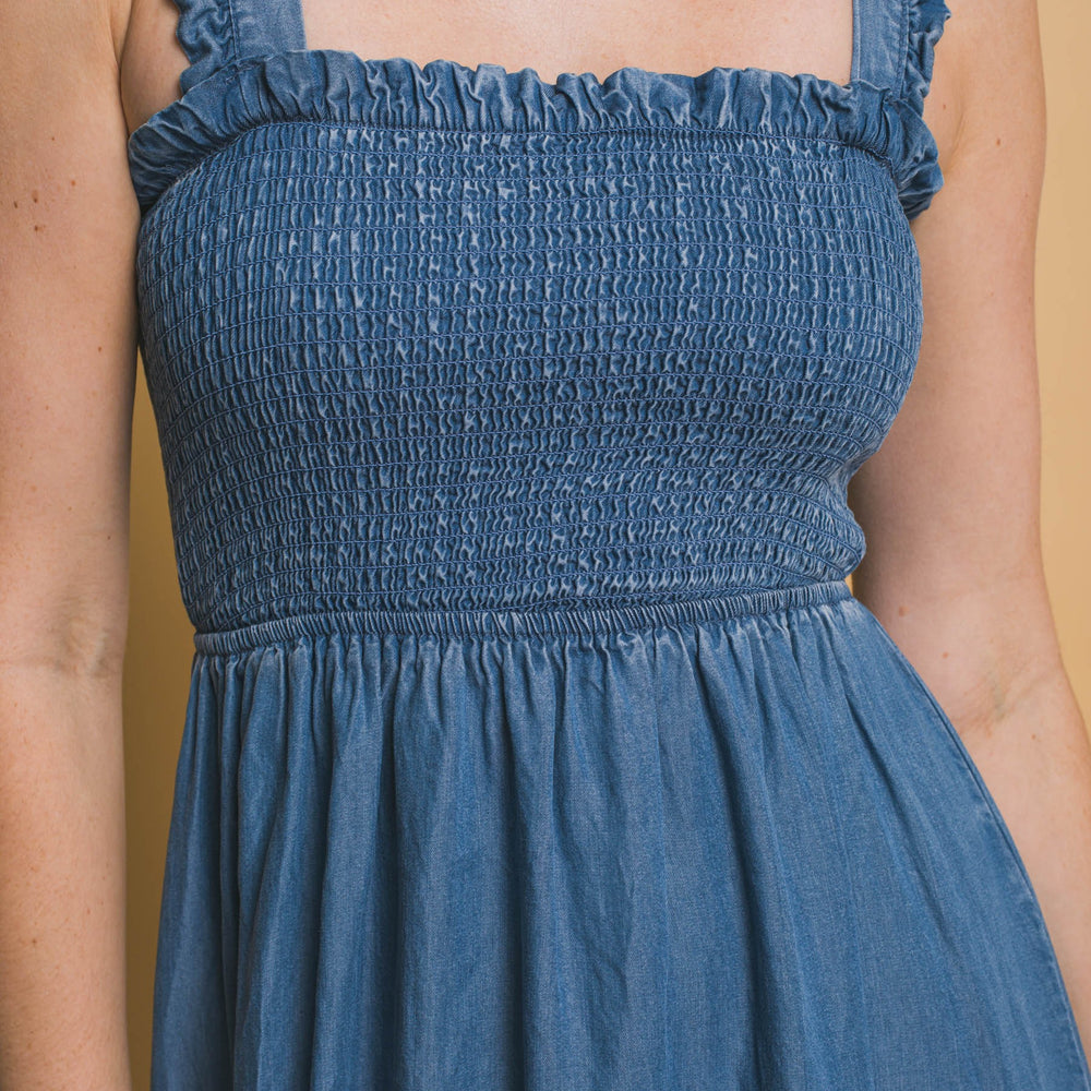 Smocked Maxi Dress