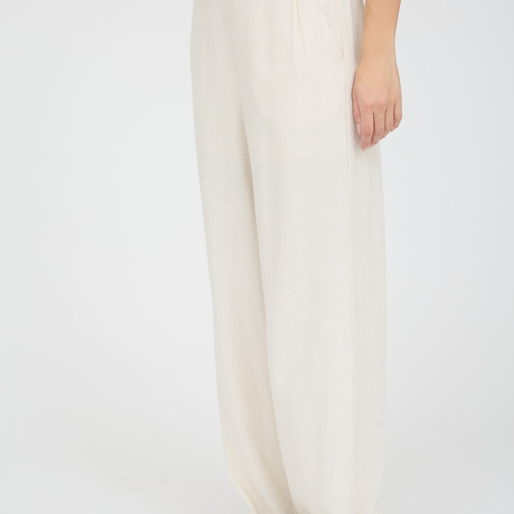 
                      
                        High Waist Wide Leg Linen Pants
                      
                    