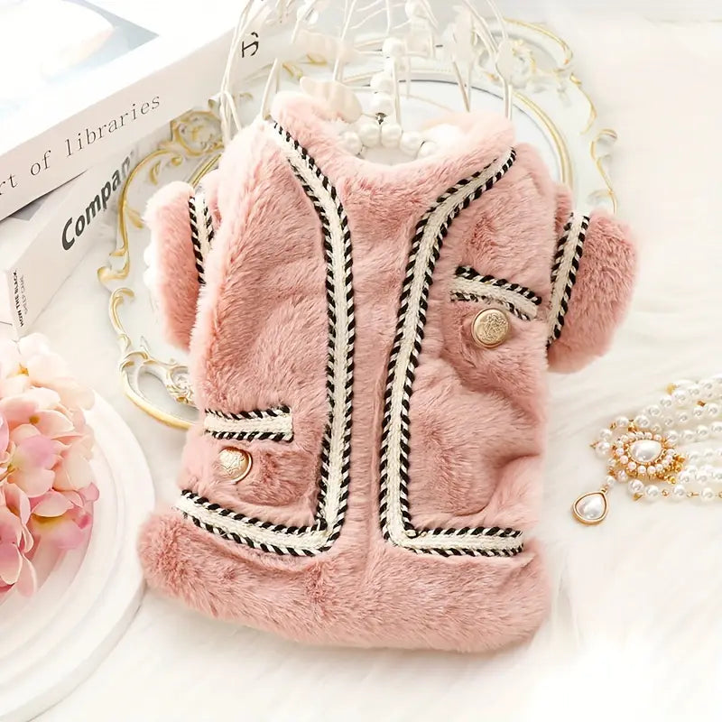 Dog Plush Pink Teddy