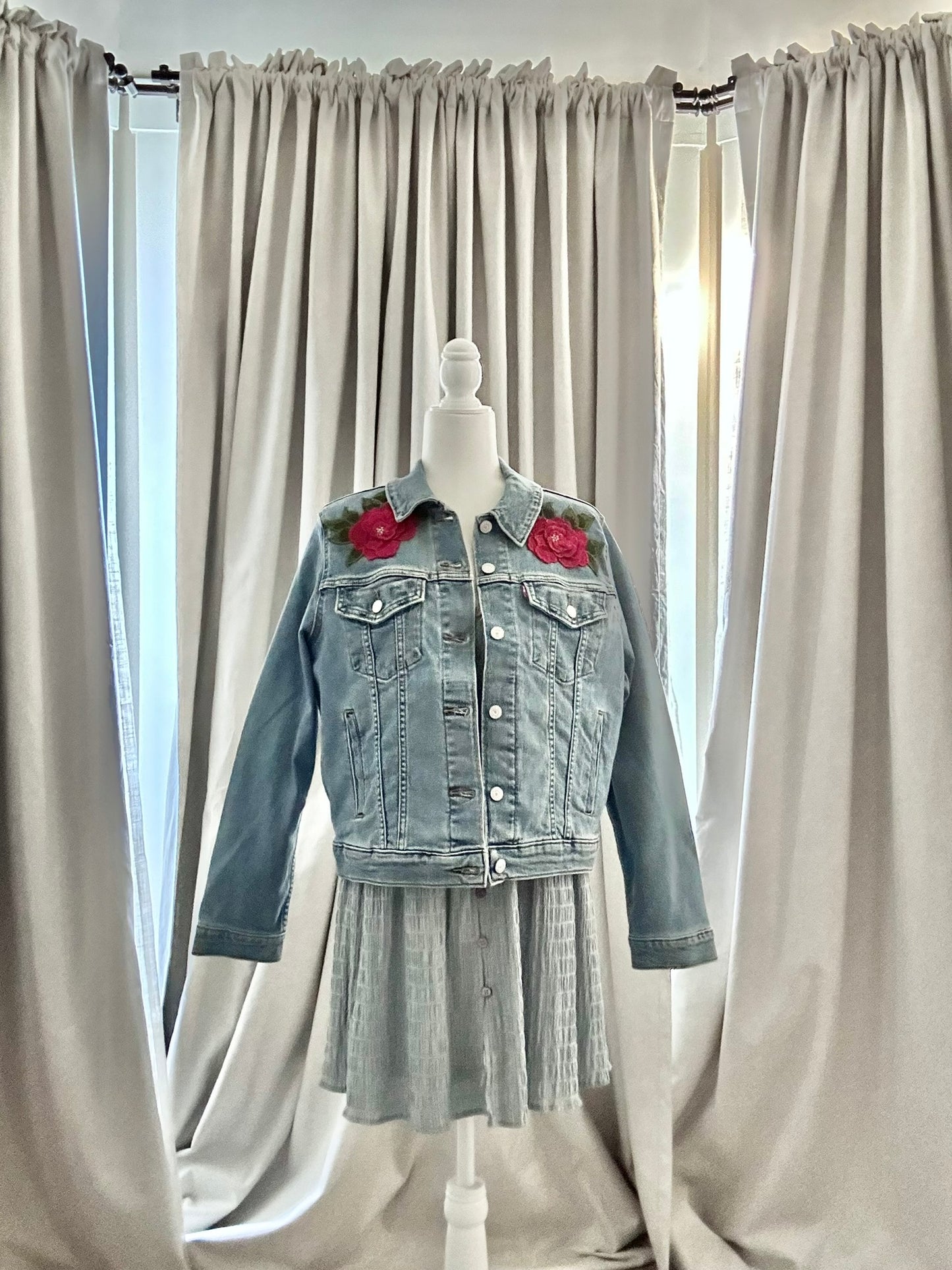 Frida Kahlo Levis Denim Jacket