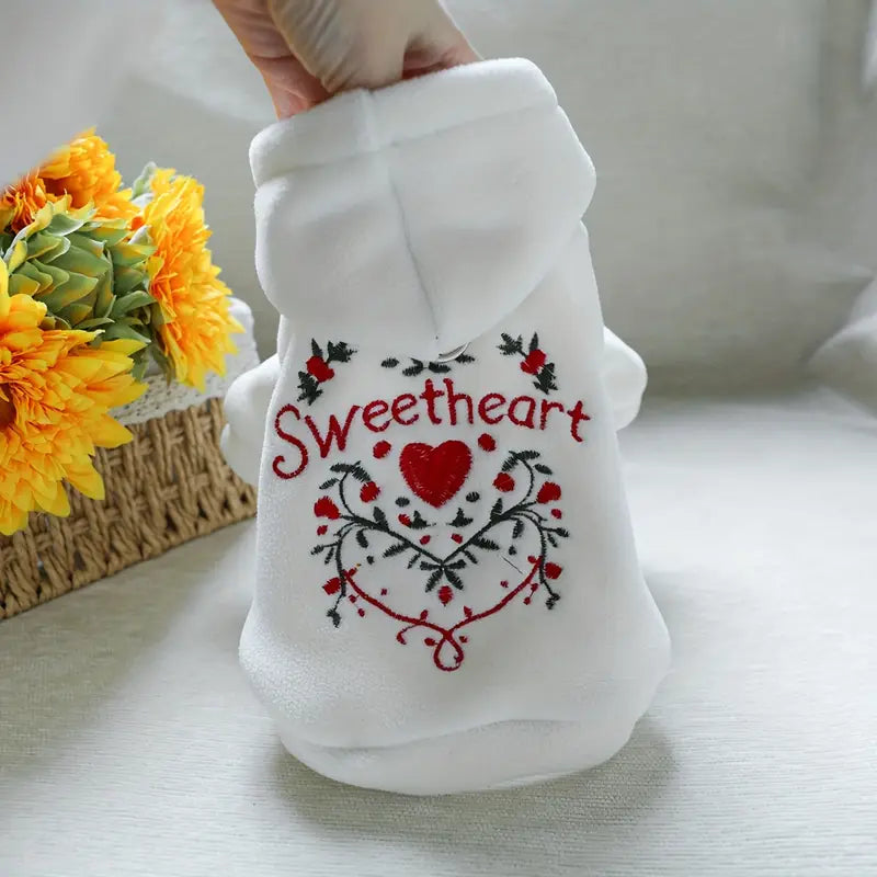 Sweetheart Dog Hoodie
