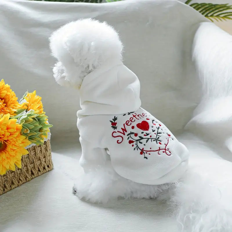 
                      
                        Sweetheart Dog Hoodie
                      
                    